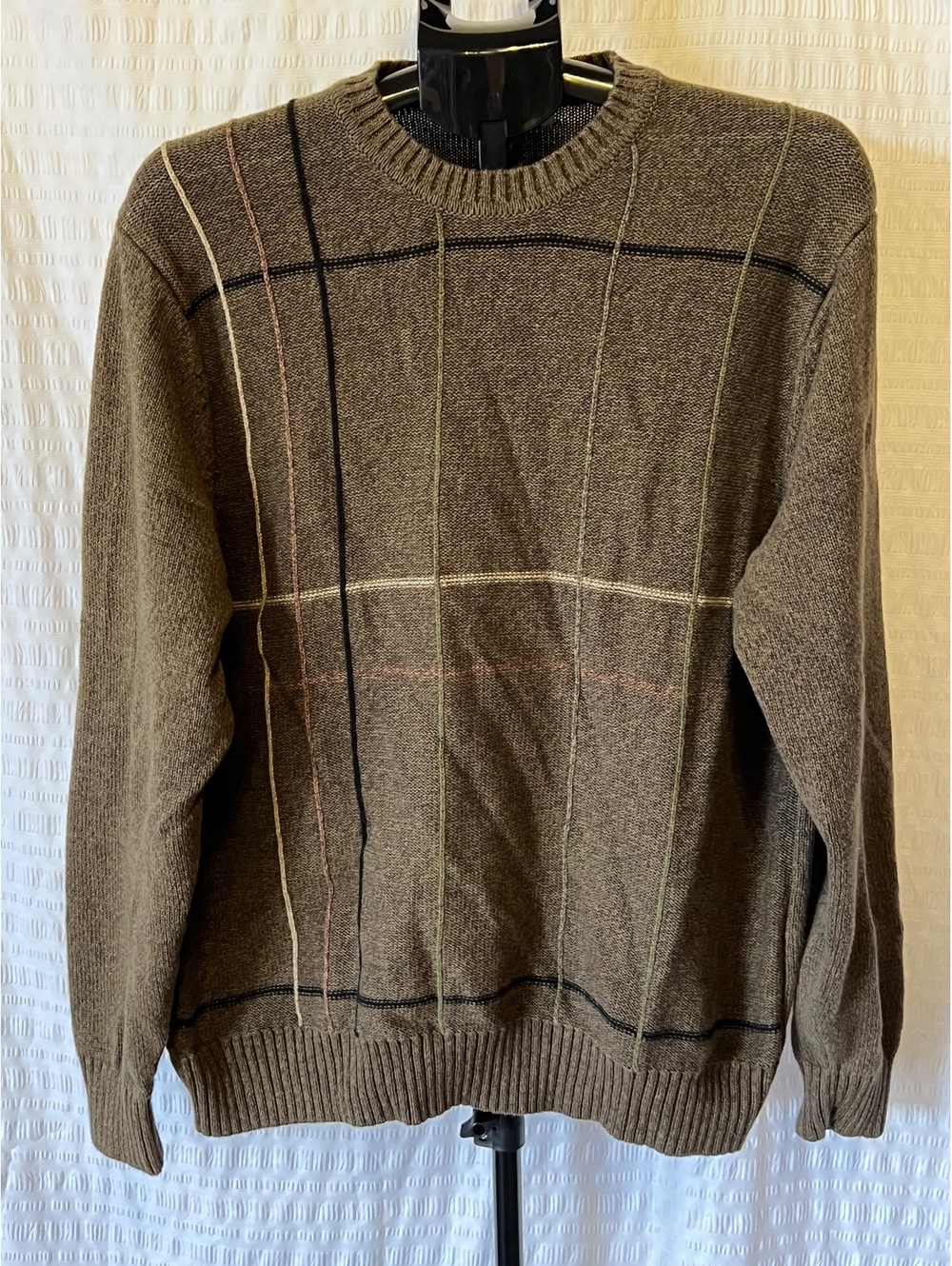 Geoffrey Beene Sz Lg Pullover 100% Cotton